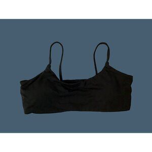 ENVYA- WOMEN'S BLACK BIKINI TOP SIZE MEDIUM